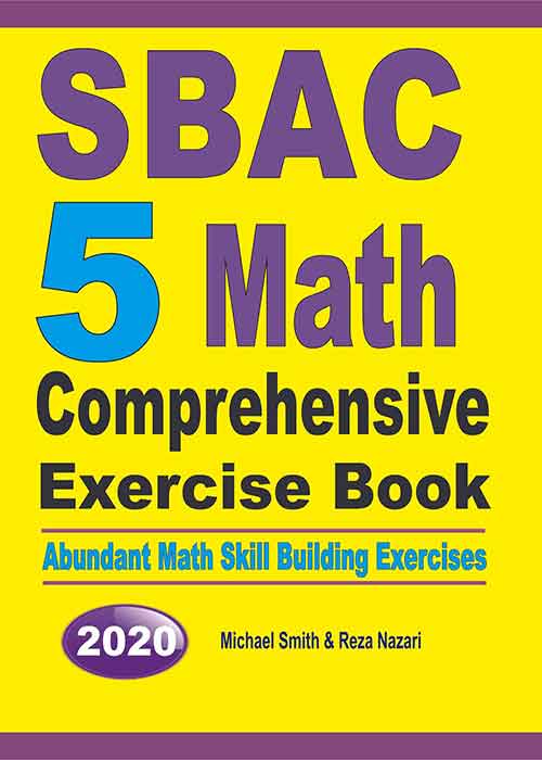 SBAC 5 Math Comprehensive