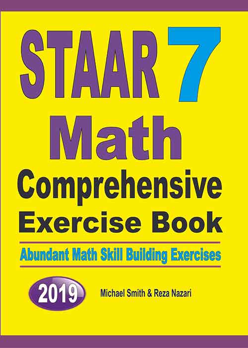 STAAR Grade 7 Math Comprehensive Exercise Book Abundant Math Skill