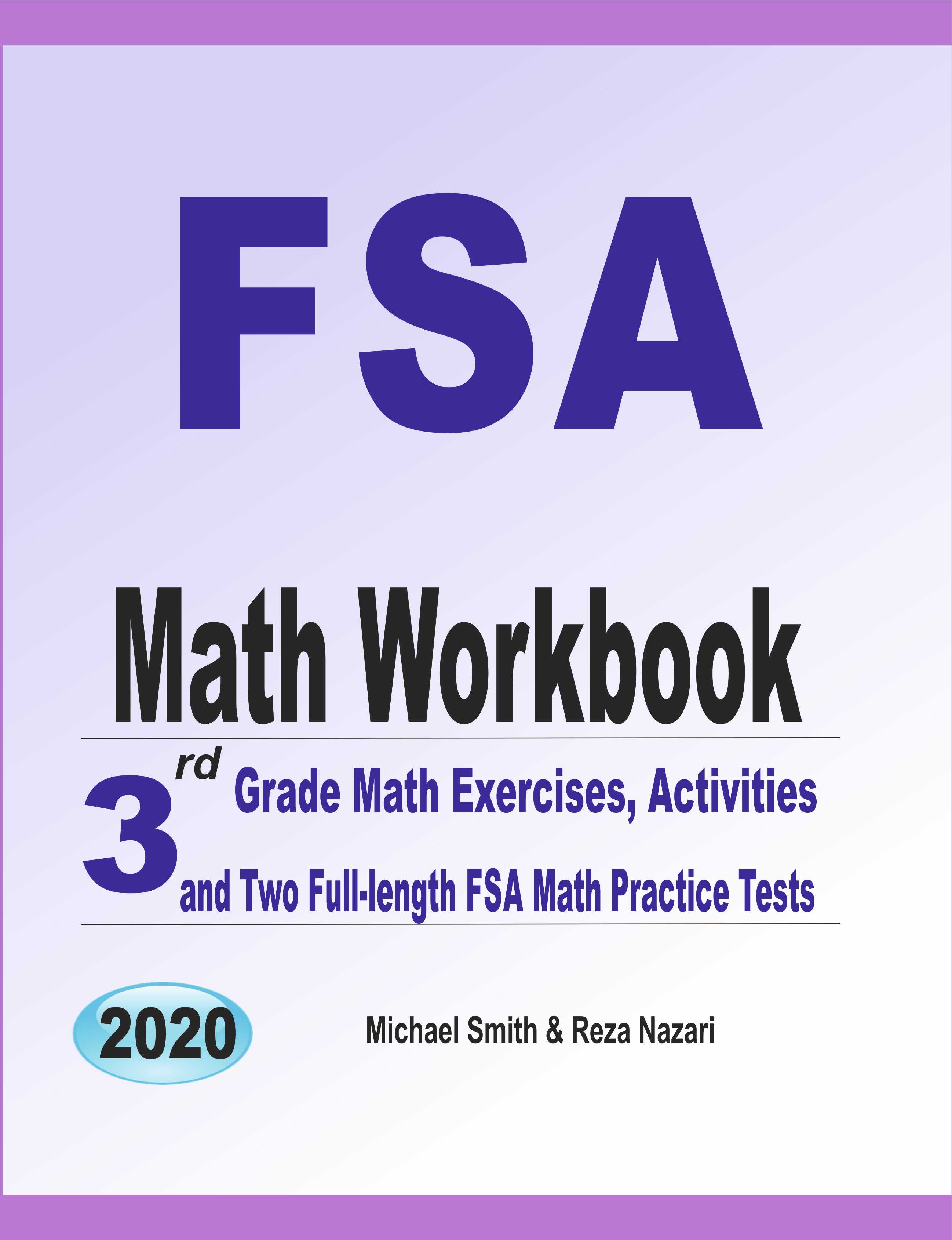 FSA Grade 8 Summer Math Workbook Essential Summer Learning Math Skills