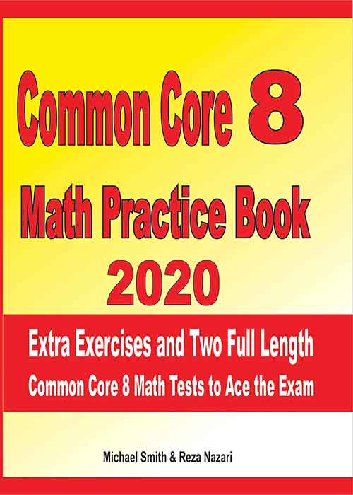 Common Core 8 Math Practice Test