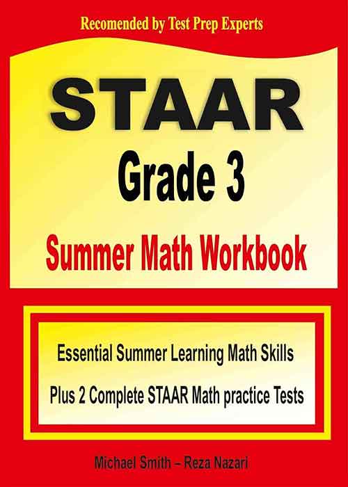 Staar Grade 3 Summer Math Workbook Essential Summer Learning Math Skills Plus Two Complete 0642