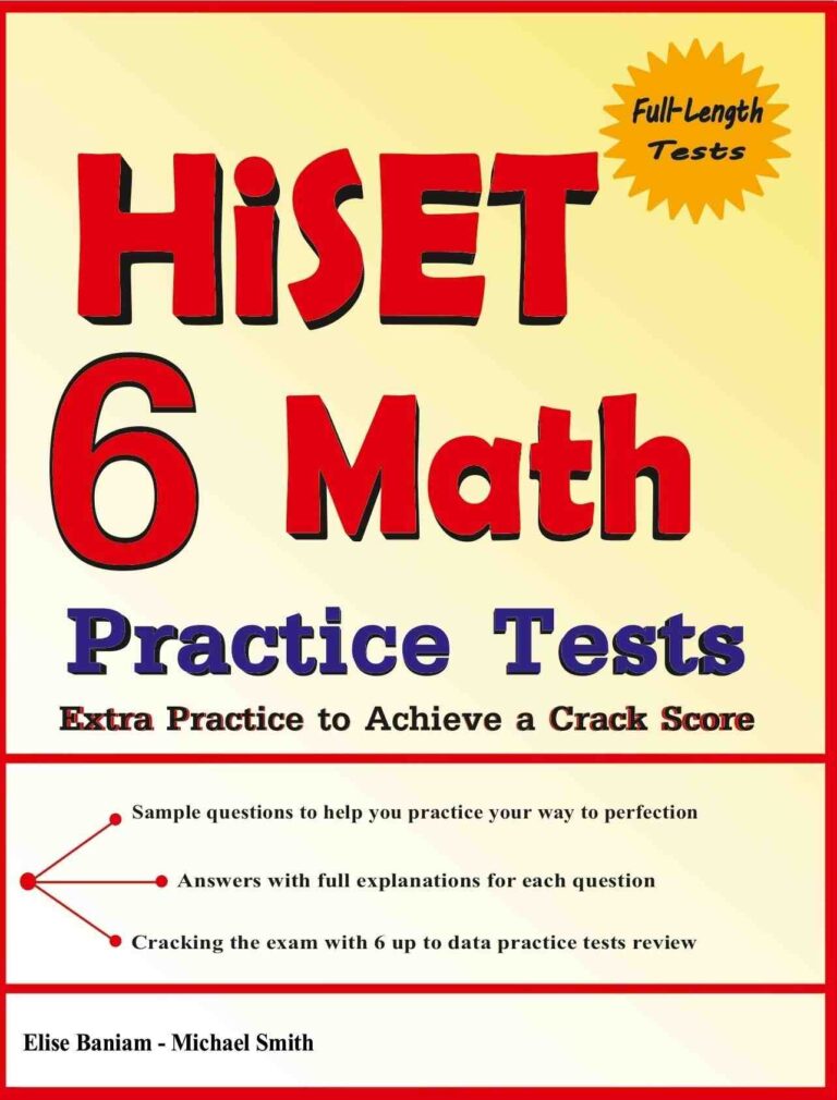 The Proper Guide Of HiSET Test Mathematics EBooks