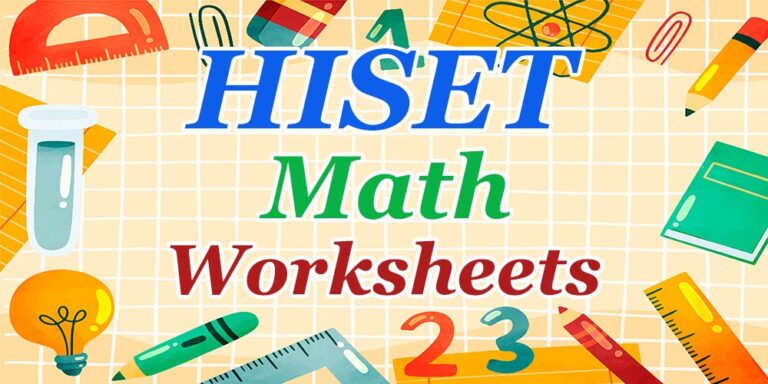 The Best TABE Math Worksheets: FREE & Printable - Mathematics eBooks