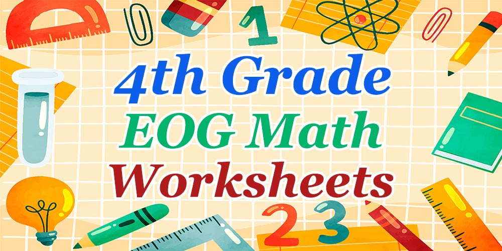 4th Grade EOG Math Worksheets