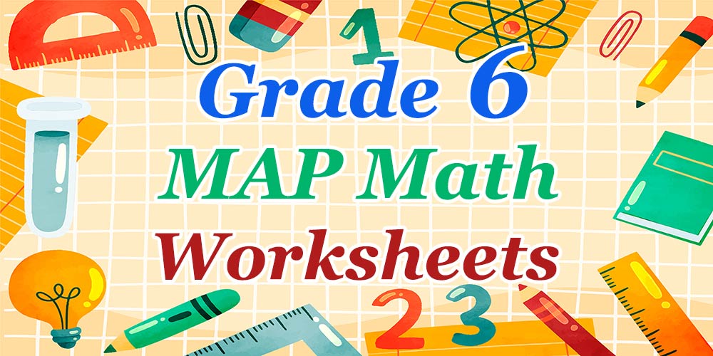 6th Grade MAP Math worksheets