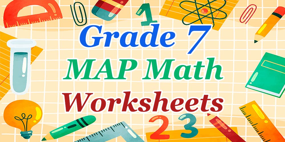 7th Grade MAP Math worksheets