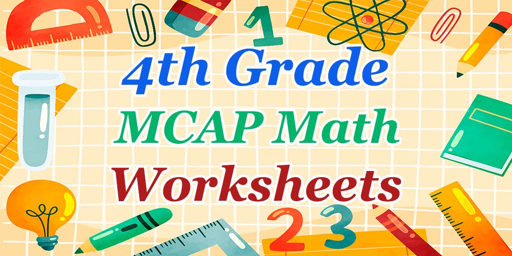 4th-grade MCAP Math Worksheets