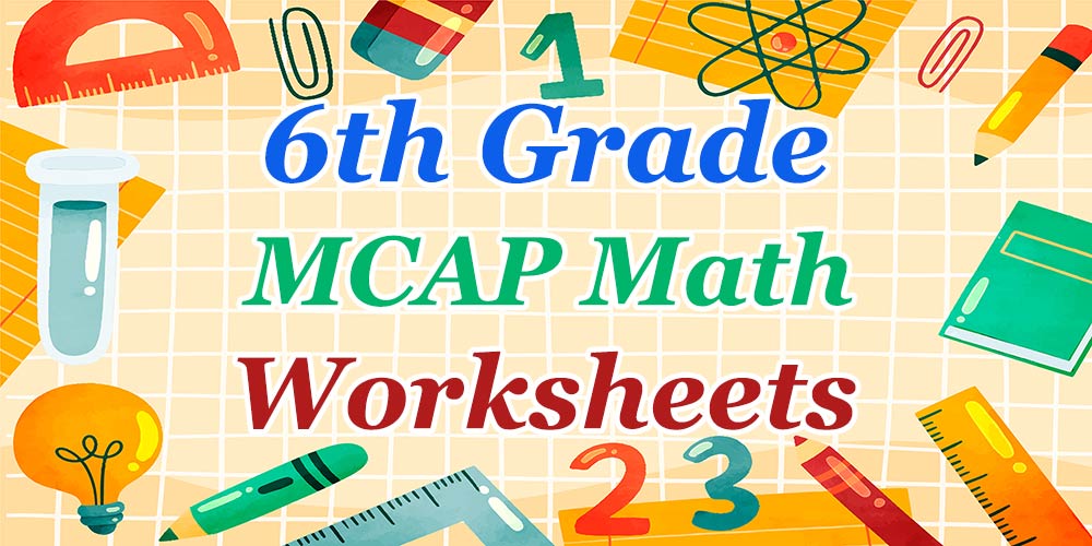 6th-grade MCAP math worksheets