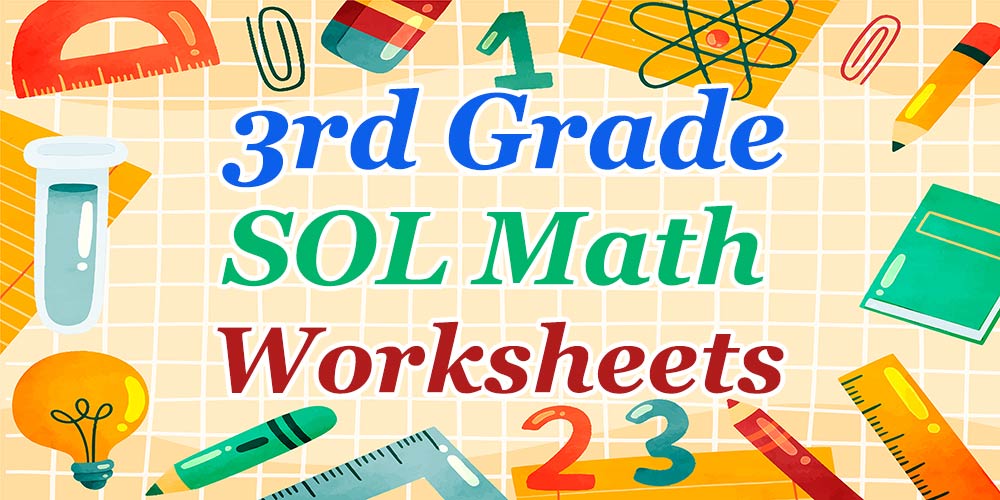 3rd Grade SOL Math Worksheets