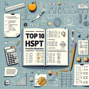 top 10 HSPT math practice questions 